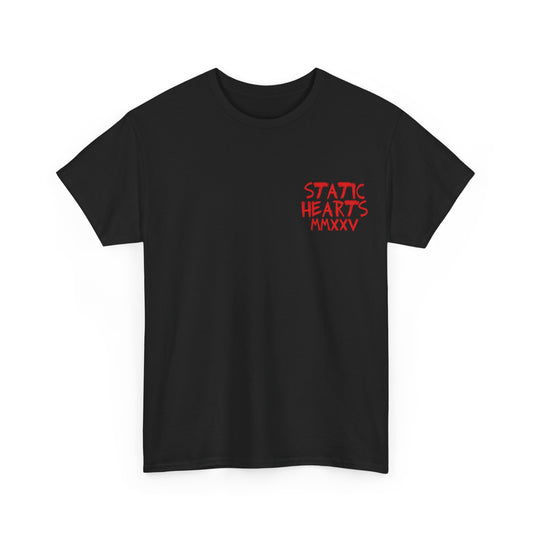 Static Hearts Scribble T-shirt