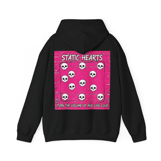 Turn the Volume Up and Live Loud Hoodie