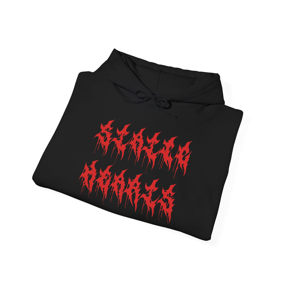 Red Metal Hoodie