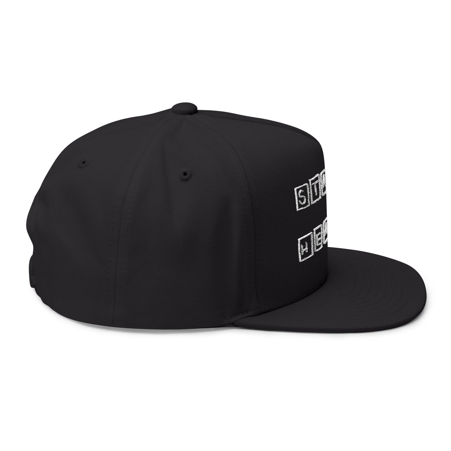 Static Hearts Block Snapback