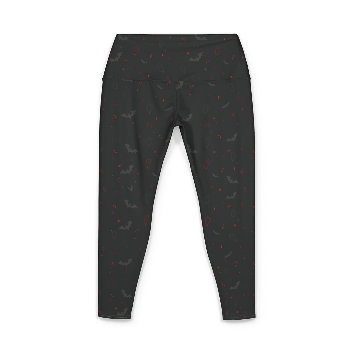 Bat and Coffin Gym Leggings