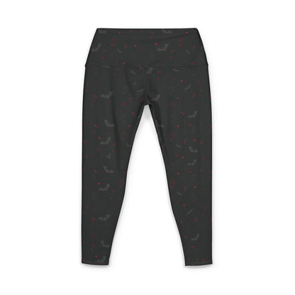 Bat and Coffin Gym Leggings