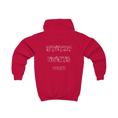 Kids Skull & Cross Skateboards Hoodie