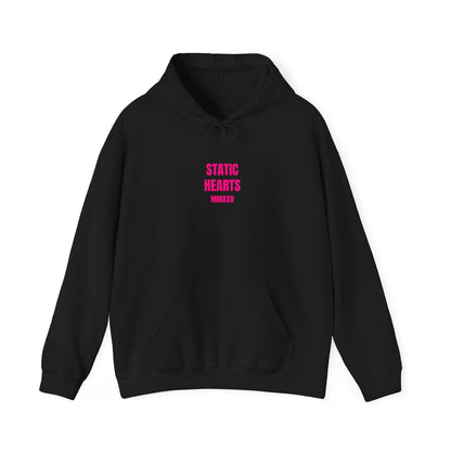 Static Hearts Band Hoodie