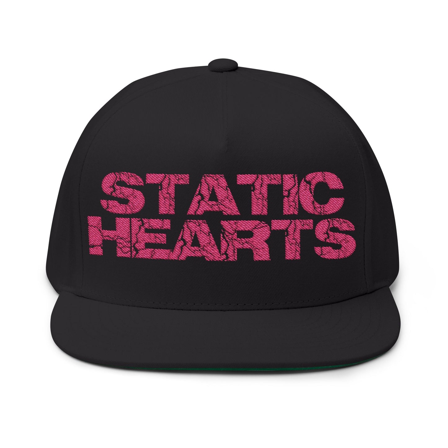Static Hearts Electric Snapback
