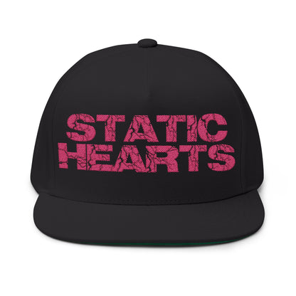 Static Hearts Electric Snapback