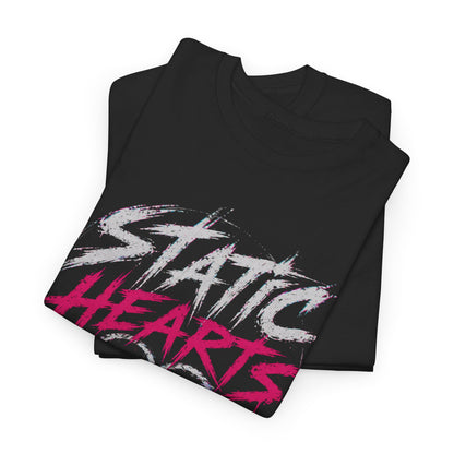 Static Hearts Logo T-Shirt