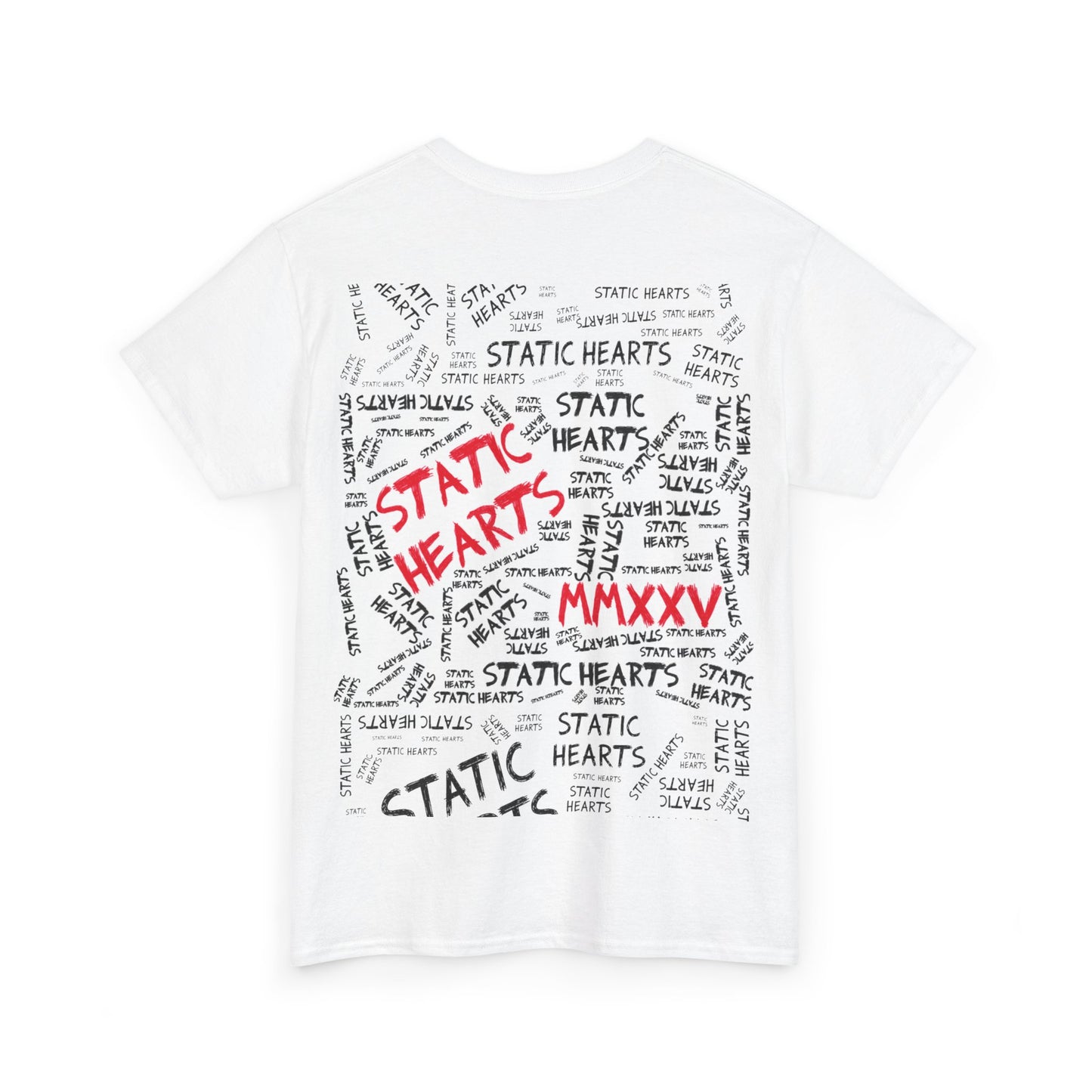 Static Hearts Scribble T-shirt