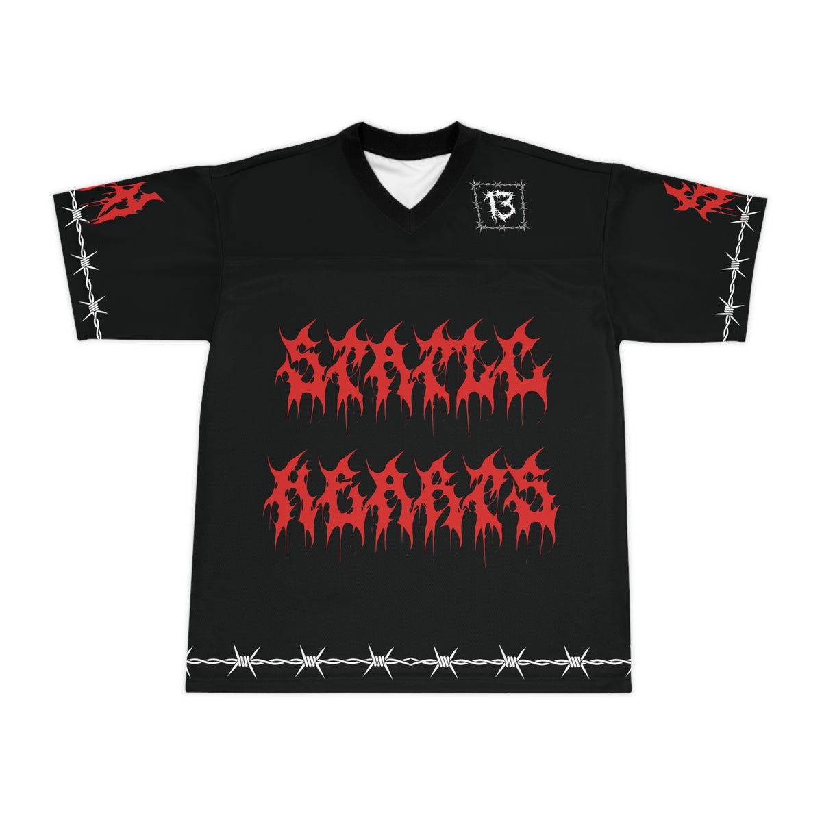 Metal Football Jersey