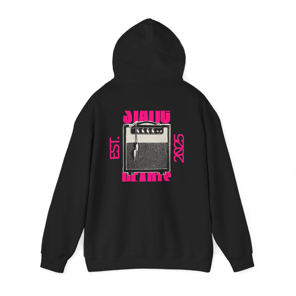 Static Hearts Band Hoodie