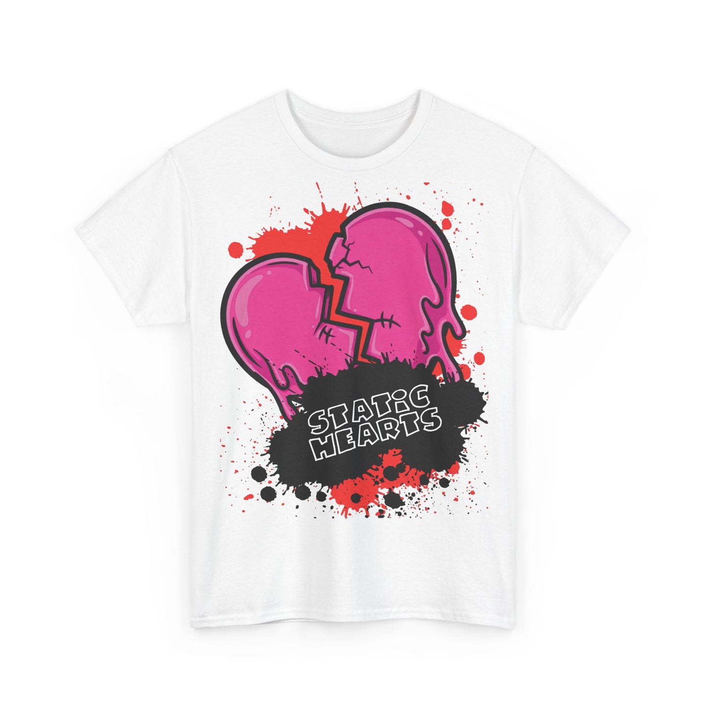 Static Hearts Scene T-Shirt