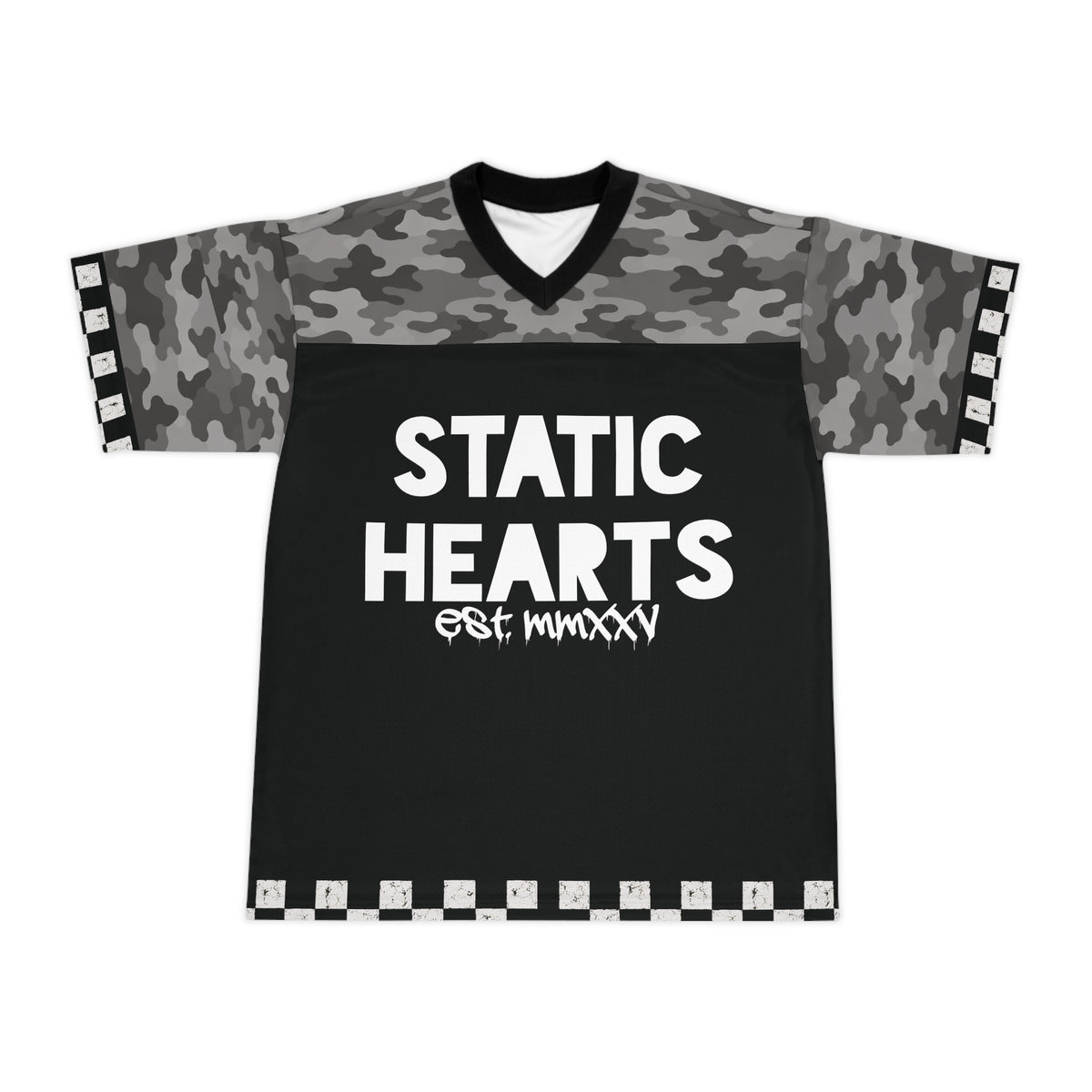 Camo Football Jersey