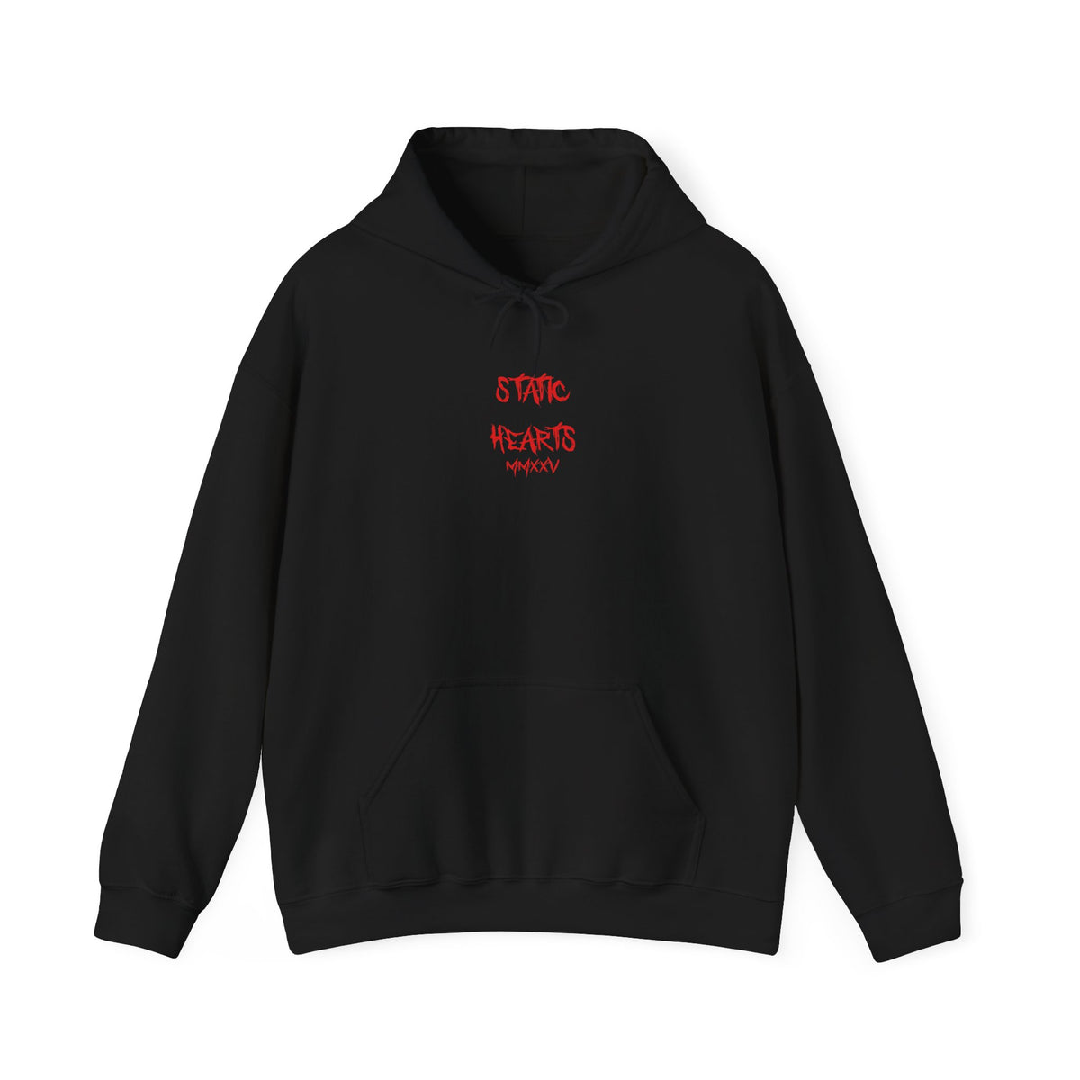 Static Hearts Blood Drip Hoodie