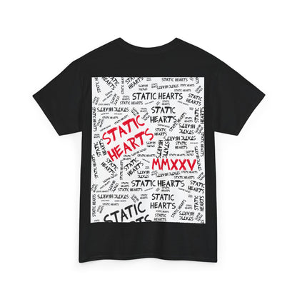 Static Hearts Scribble T-shirt