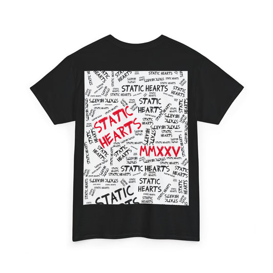 Static Hearts Scribble T-shirt