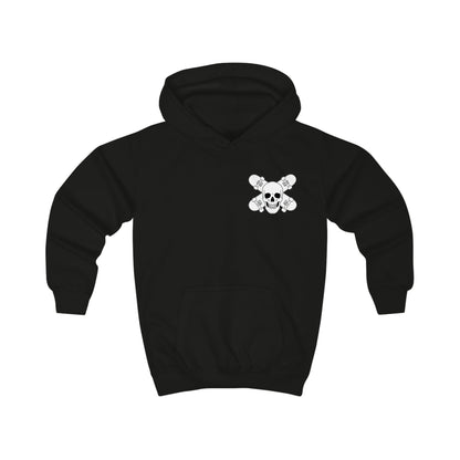 Kids Skull & Cross Skateboards Hoodie