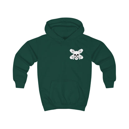 Kids Skull & Cross Skateboards Hoodie
