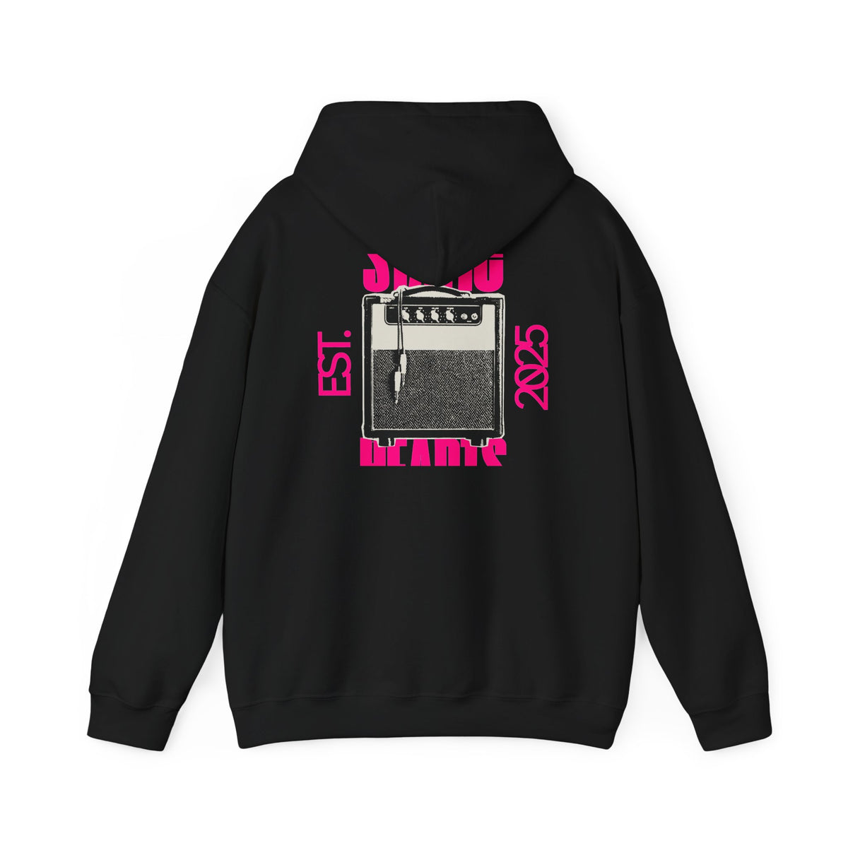Static Hearts Band Hoodie