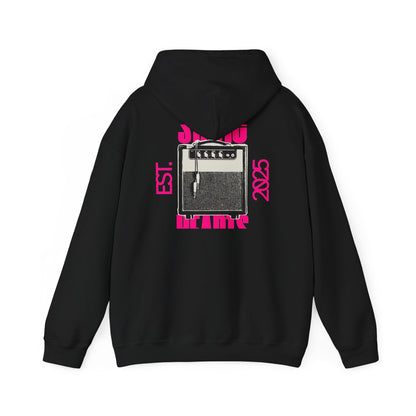 Static Hearts Band Hoodie