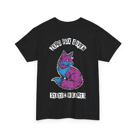 Zero Fox Given T-Shirt alternative graphic t-shirt by Static Hearts inspired by pop punk, emo and horror.