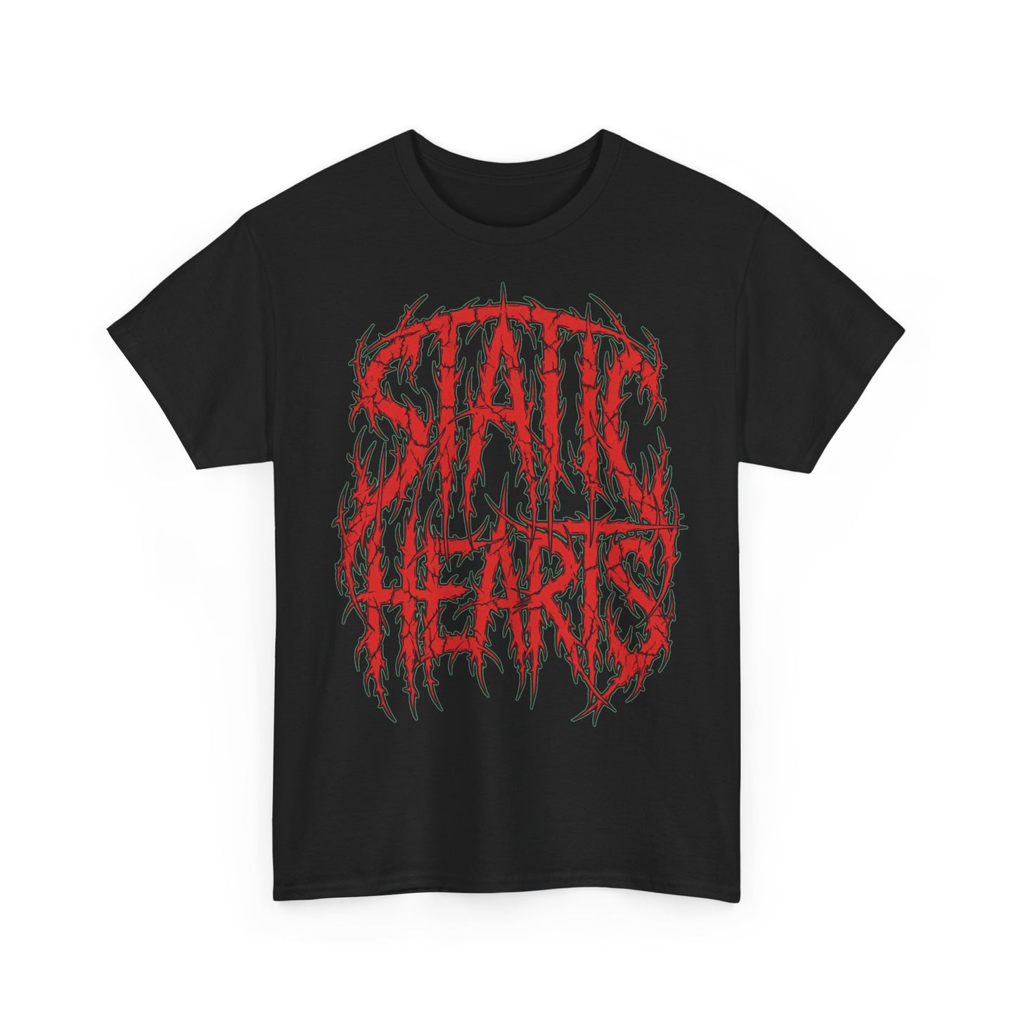 Static Hearts Metal T-Shirt 2.0