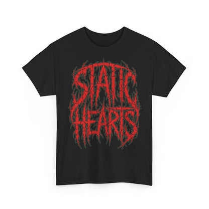 Static Hearts Metal T-Shirt 2.0