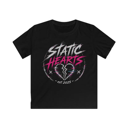 Kids Static Hearts Tee