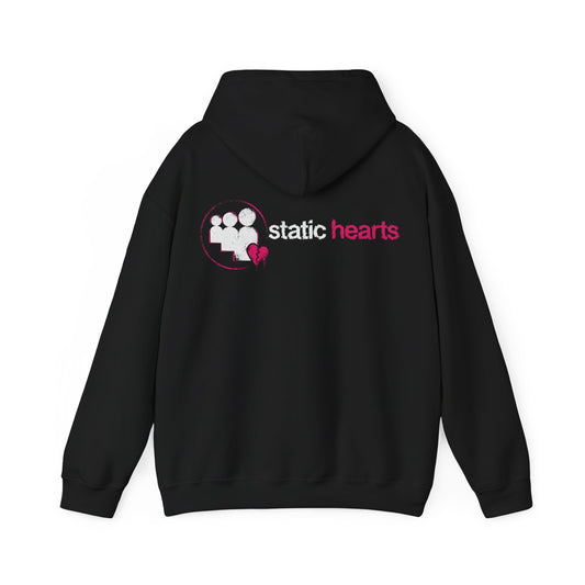 Static Hearts Myspace Hoodie