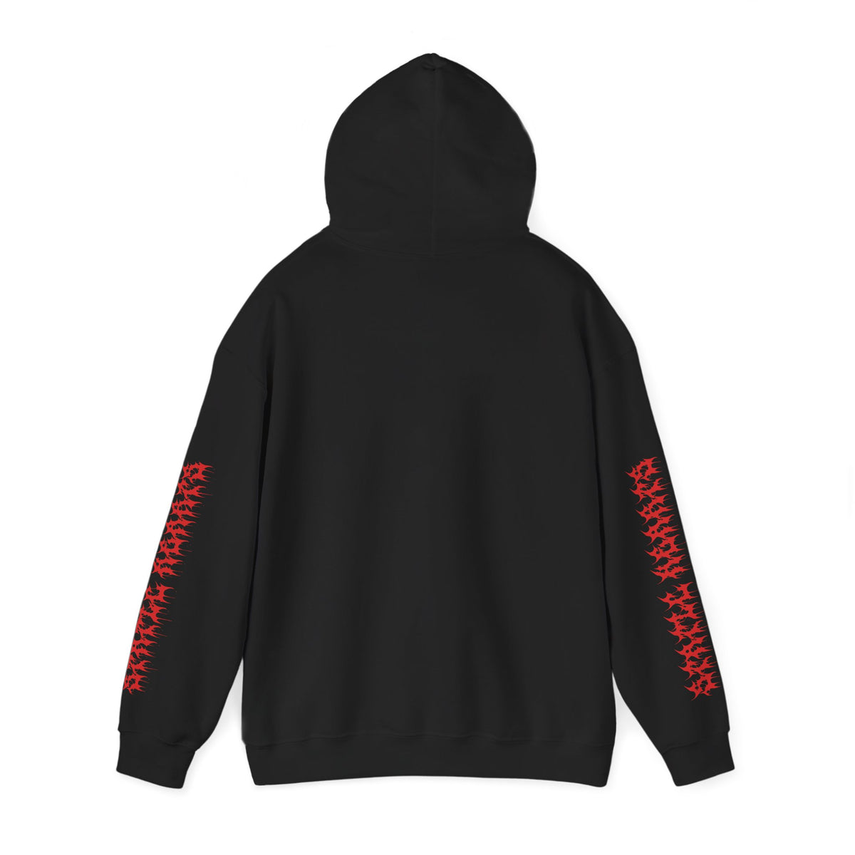 Red Metal Hoodie