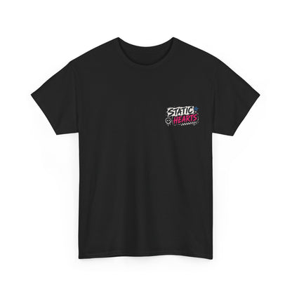 Neon Death Moth T-Shirt alternative graphic t-shirt by Static Hearts inspired by pop punk, emo and horror.