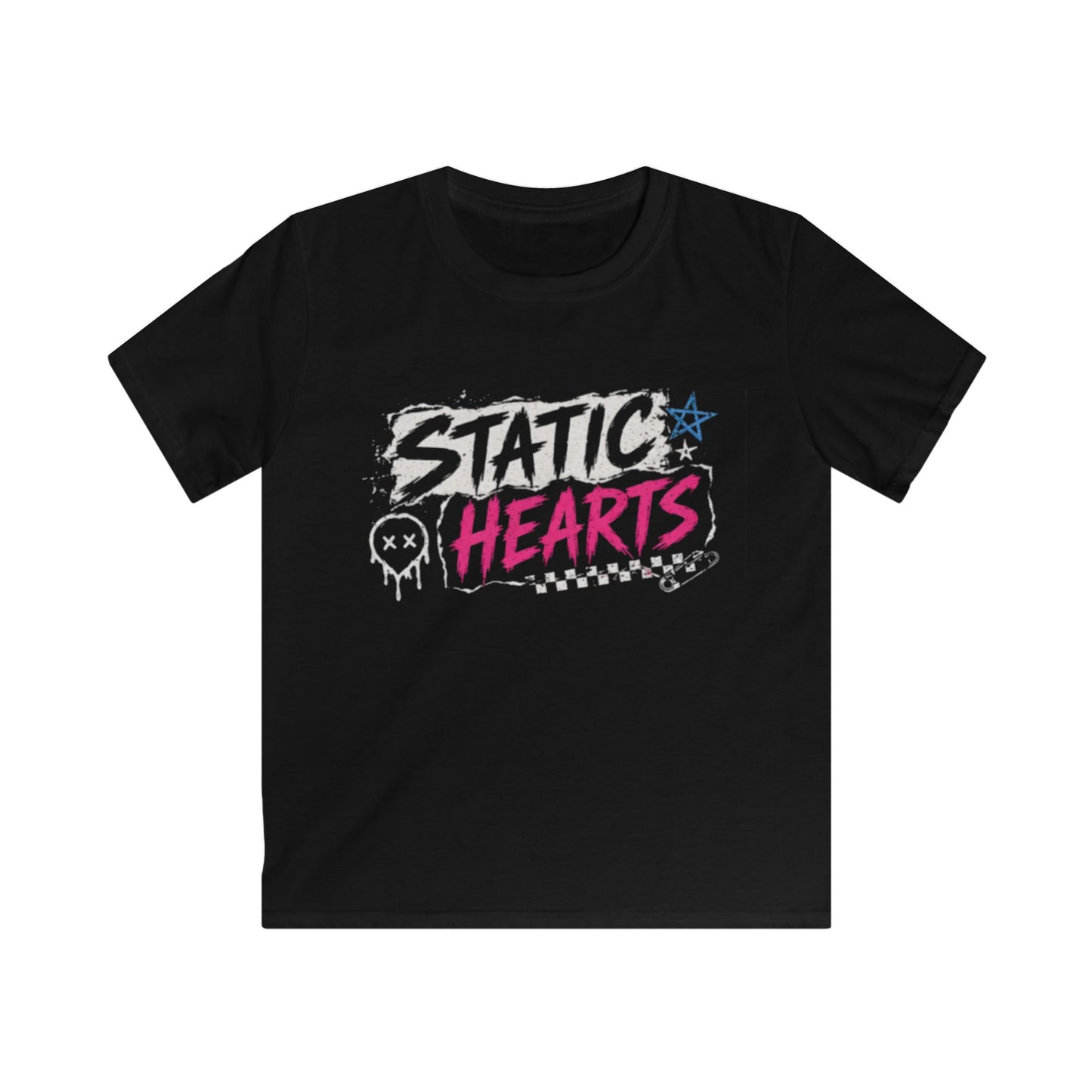 Kids Static Hearts 2.0 Tee