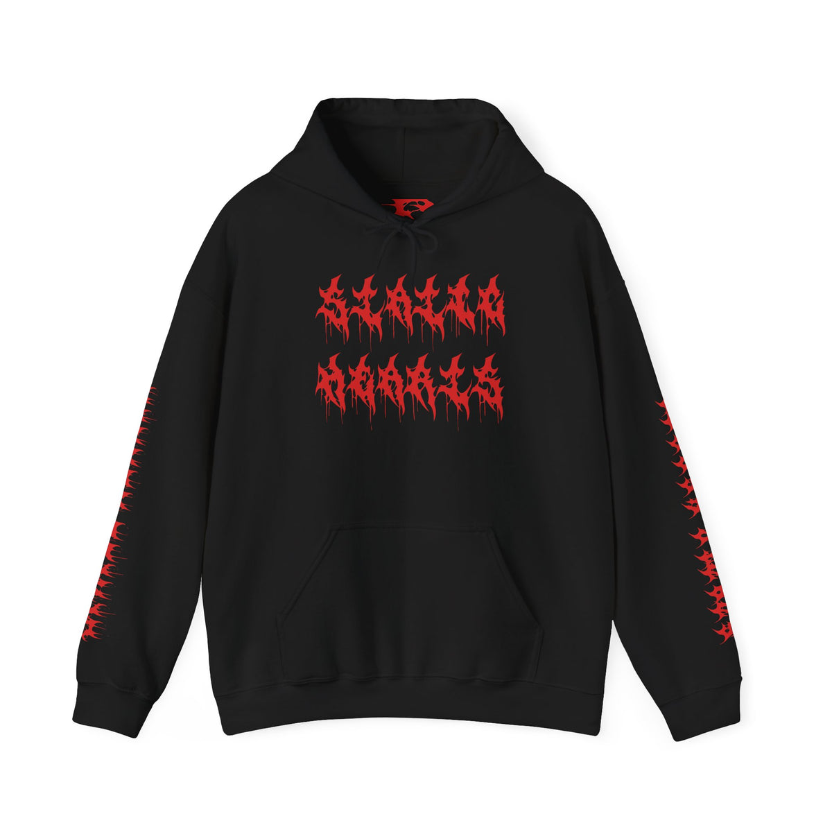 Red Metal Hoodie
