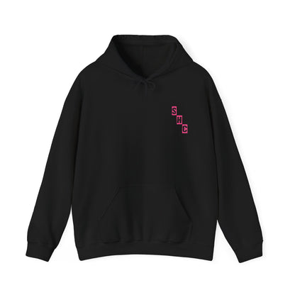 Distressed Pink Hoodie