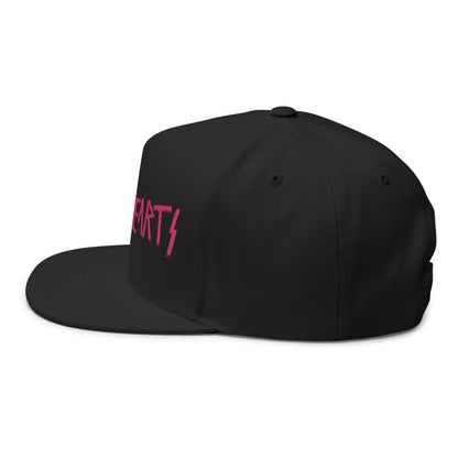Static Hearts Punk Rock Snapback alternative graphic t-shirt by Static Hearts inspired by pop punk, emo and horror.