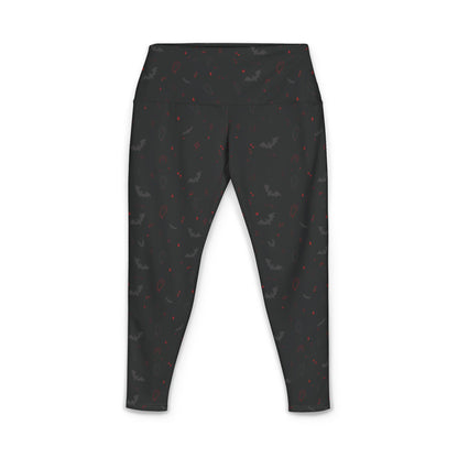 Bat and Coffin Gym Leggings