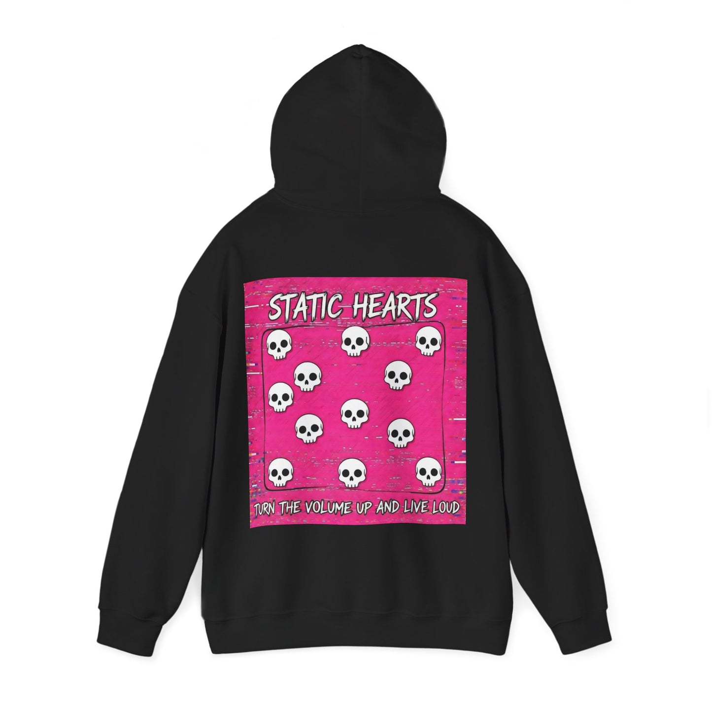 Turn the Volume Up and Live Loud Hoodie