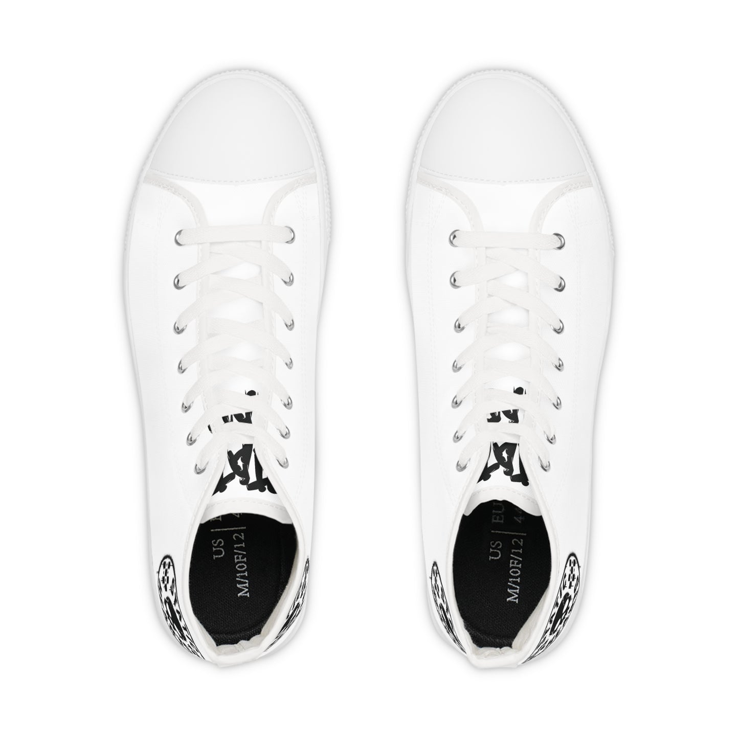 Static Hearts Hi-Tops