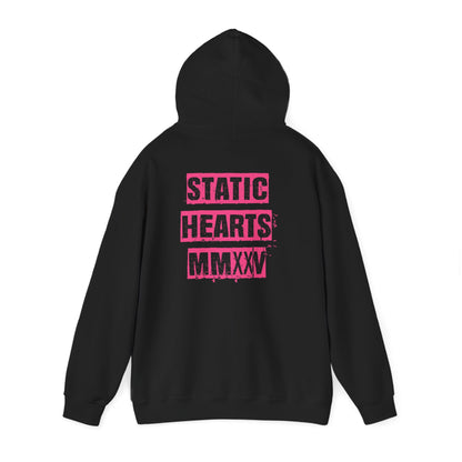 Distressed Pink Hoodie