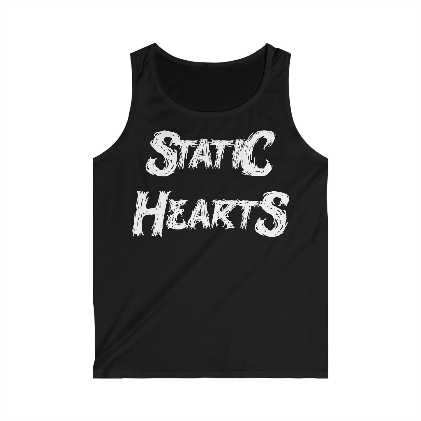 Static Hearts 'Exercise Your Demons' Men's Tank Top