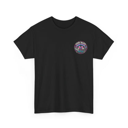 Static Hearts Retro Band T-Shirt
