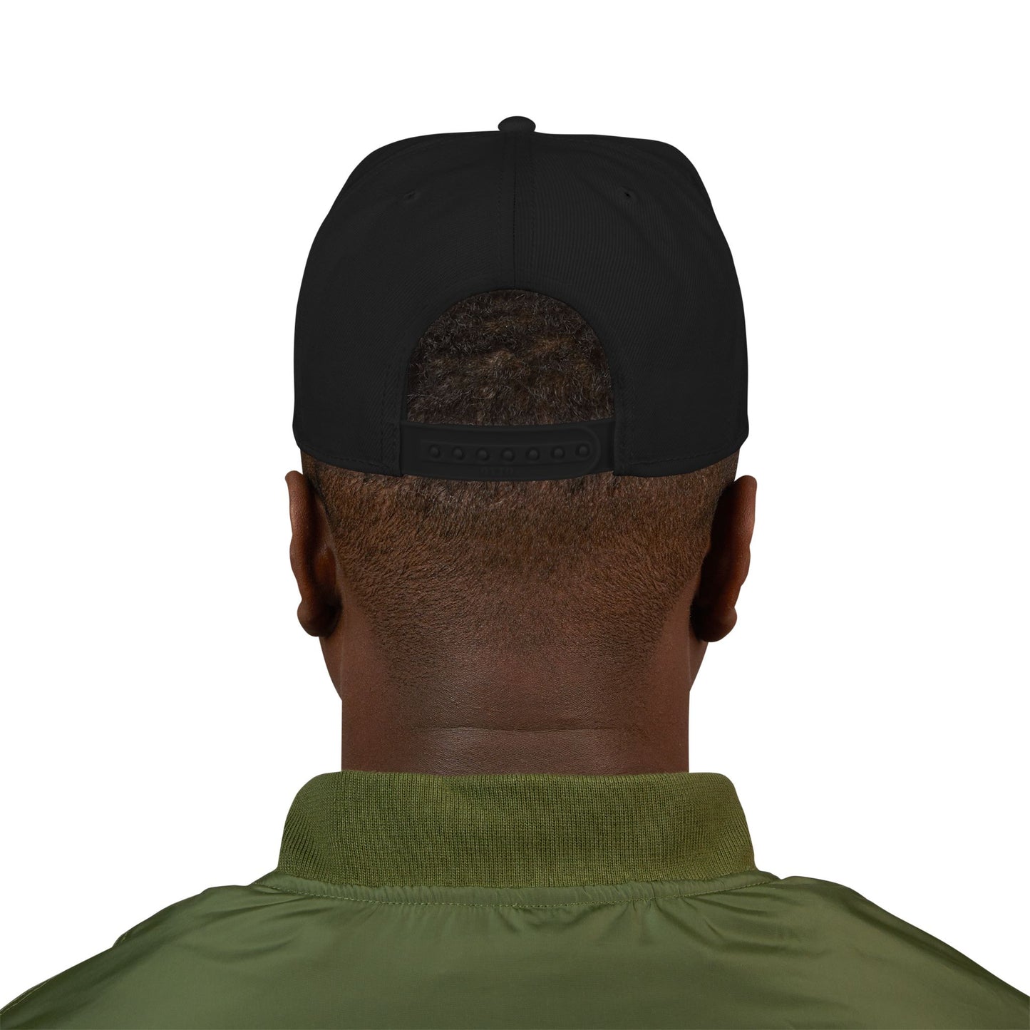 Jagged Static Hearts Snapback Hat