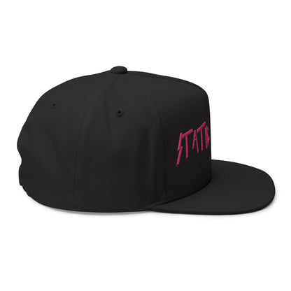 Static Hearts Punk Rock Snapback alternative graphic t-shirt by Static Hearts inspired by pop punk, emo and horror.