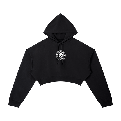 Logo Cropped Hoodie