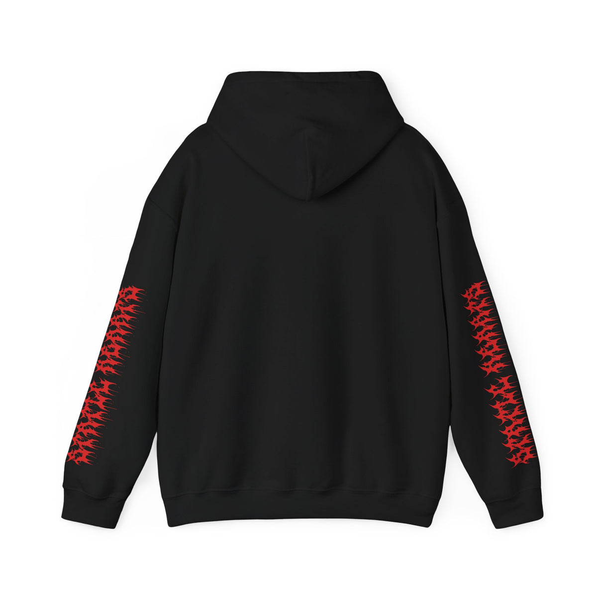 Red Metal Hoodie