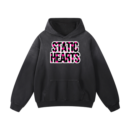 Pixel Heart Oversized Hoodie