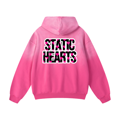 Pixel Heart Oversized Hoodie