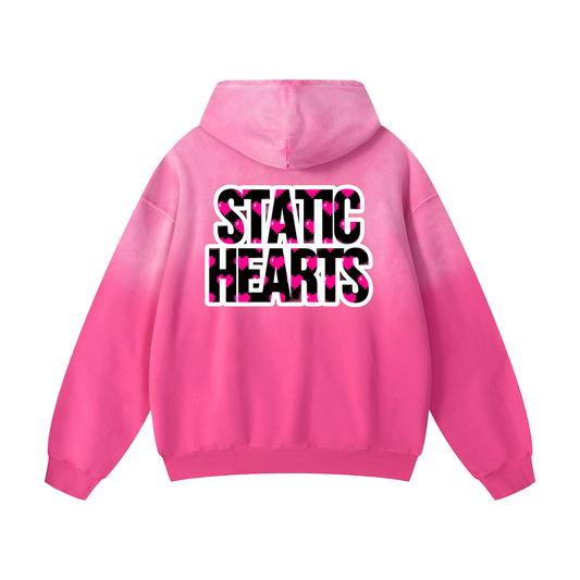 Pixel Heart Oversized Hoodie