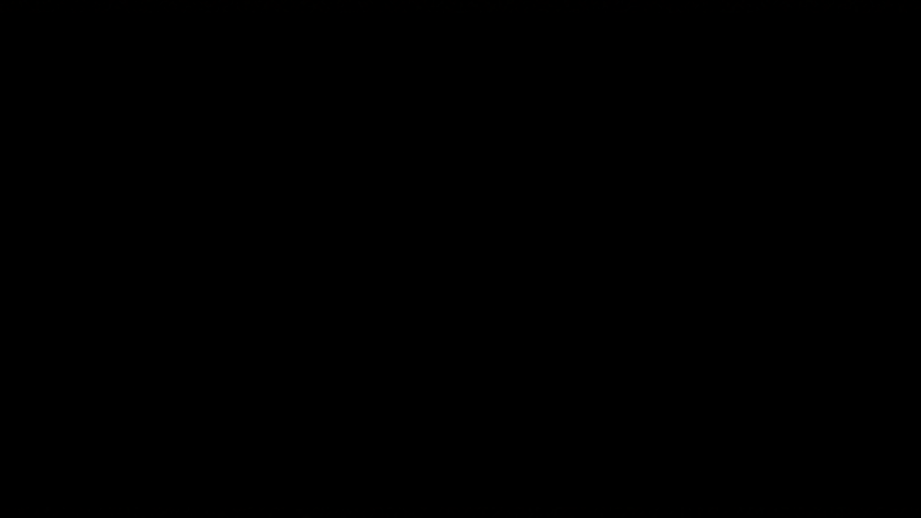 Dark black screen with a faint horizontal band near the bottom edge